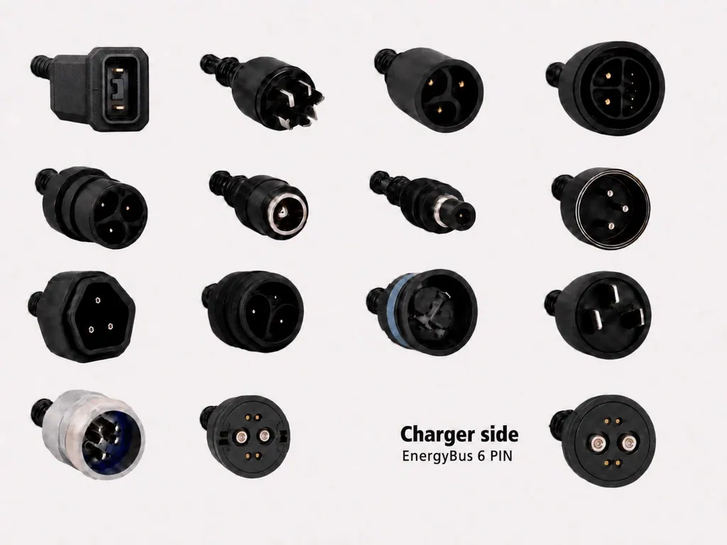 Přehled 14 nabíjecích konektorů Powerbox